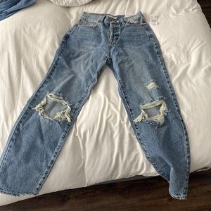Pacsun high rise straight jean (size - 24) still has tag on it! Never been worn!